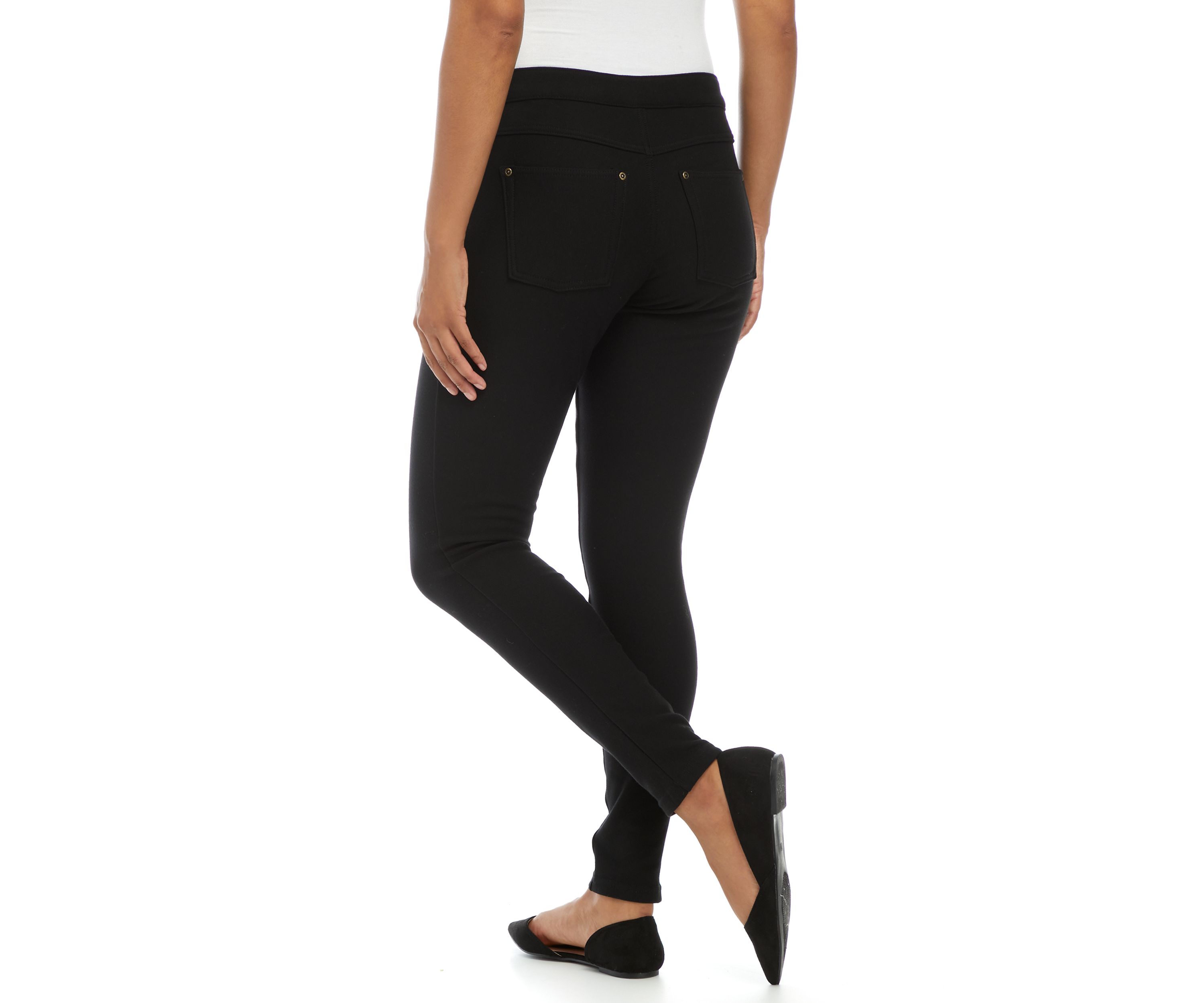 Fleece Lined Denim Leggings 