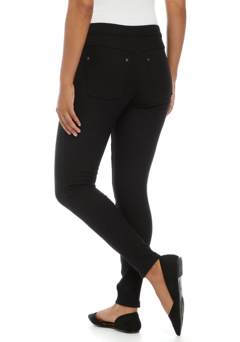 Fleece Lined Denim Leggings 