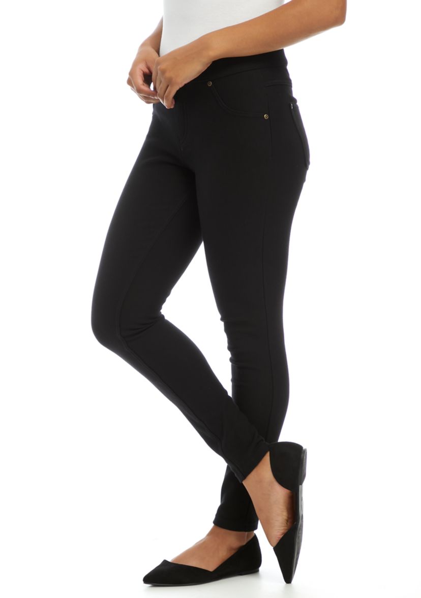 Fleece Lined Denim Leggings 