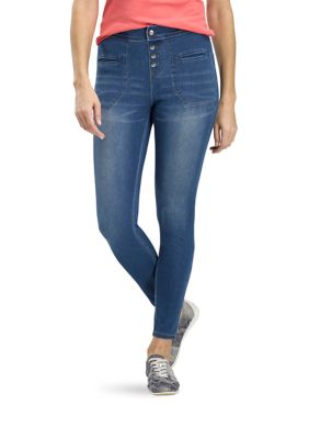 mens denim leggings