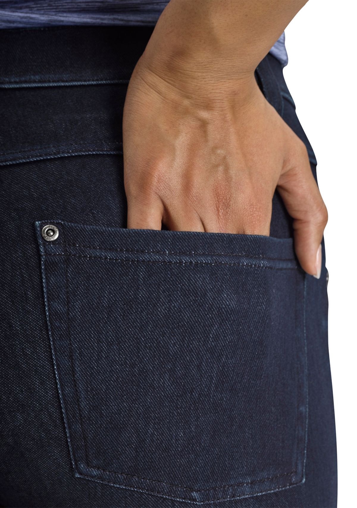 Womens Ultra Soft Denim Skimmer Leggings