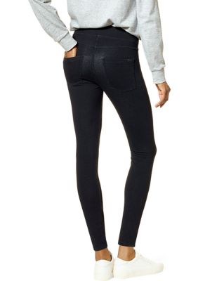 HUE Women's Game Changing Denim High Rise Legging Hosiery, Classic