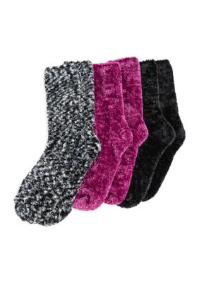 Women's Cozy Crew Socks - 3 Pack