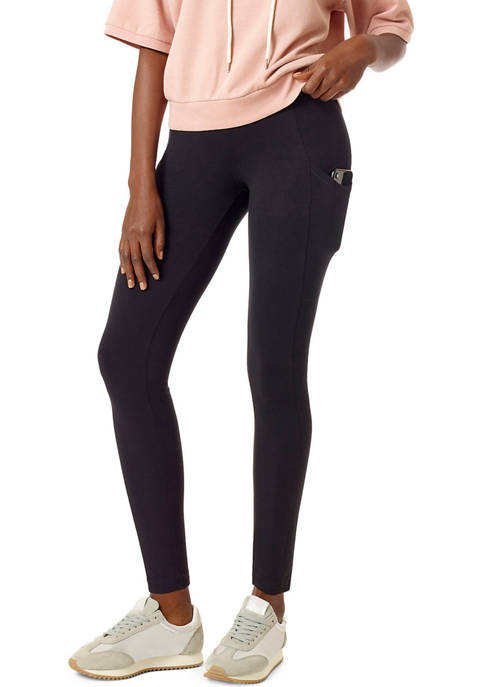 HUE® Blackout Leggings with Cell Phone Pocket