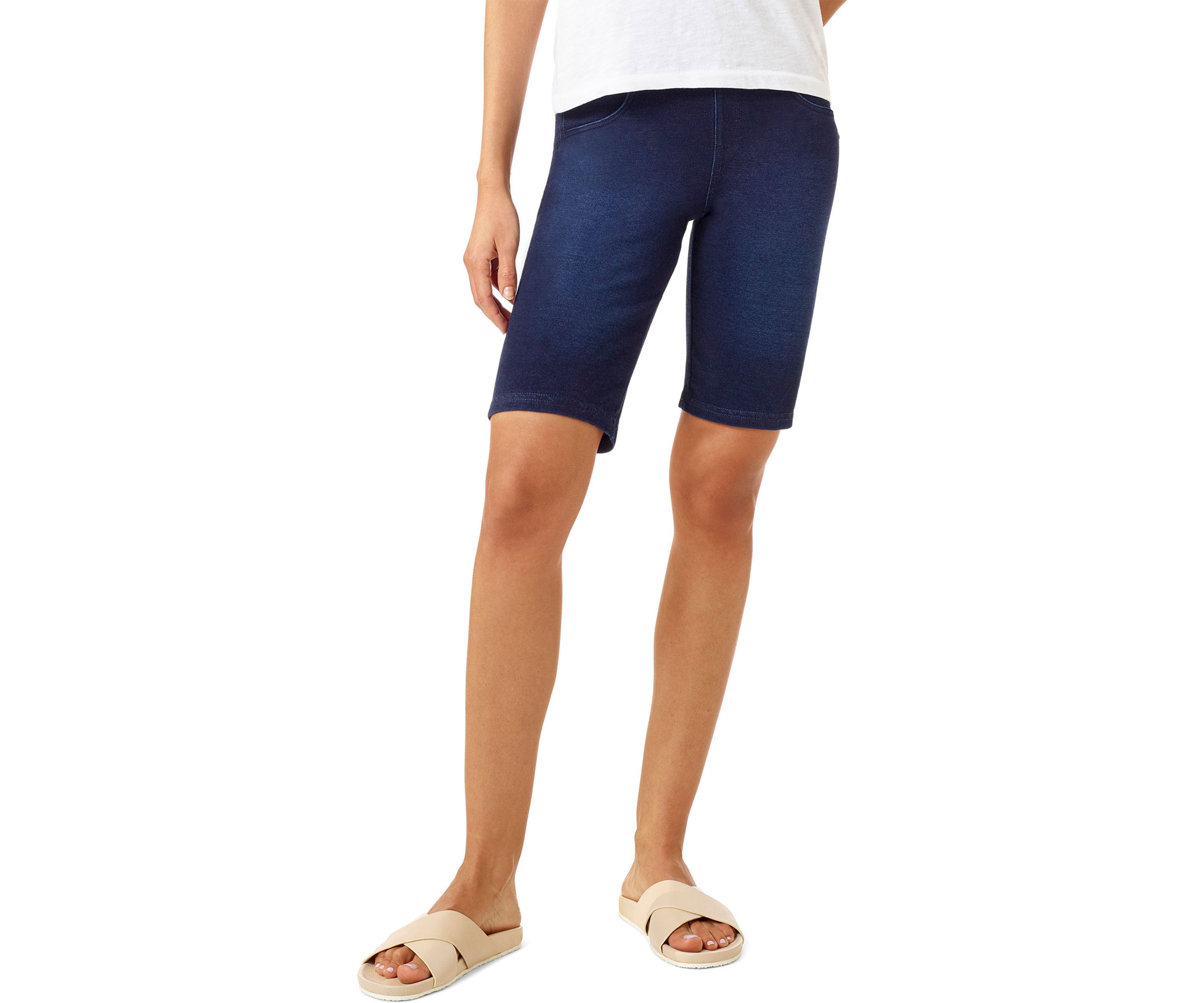 Game Changing Denim Bermuda Shorts