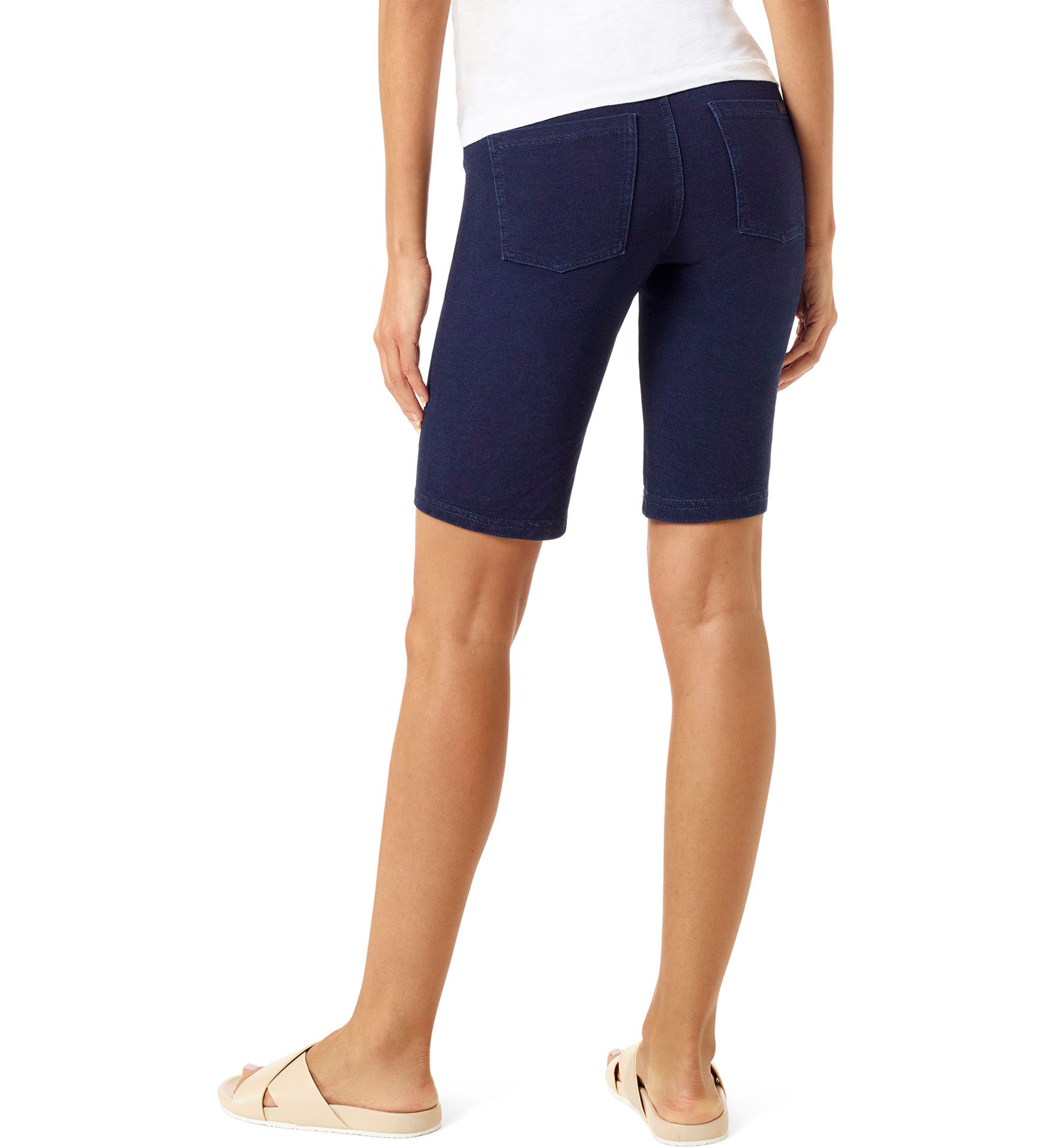Game Changing Denim Bermuda Shorts