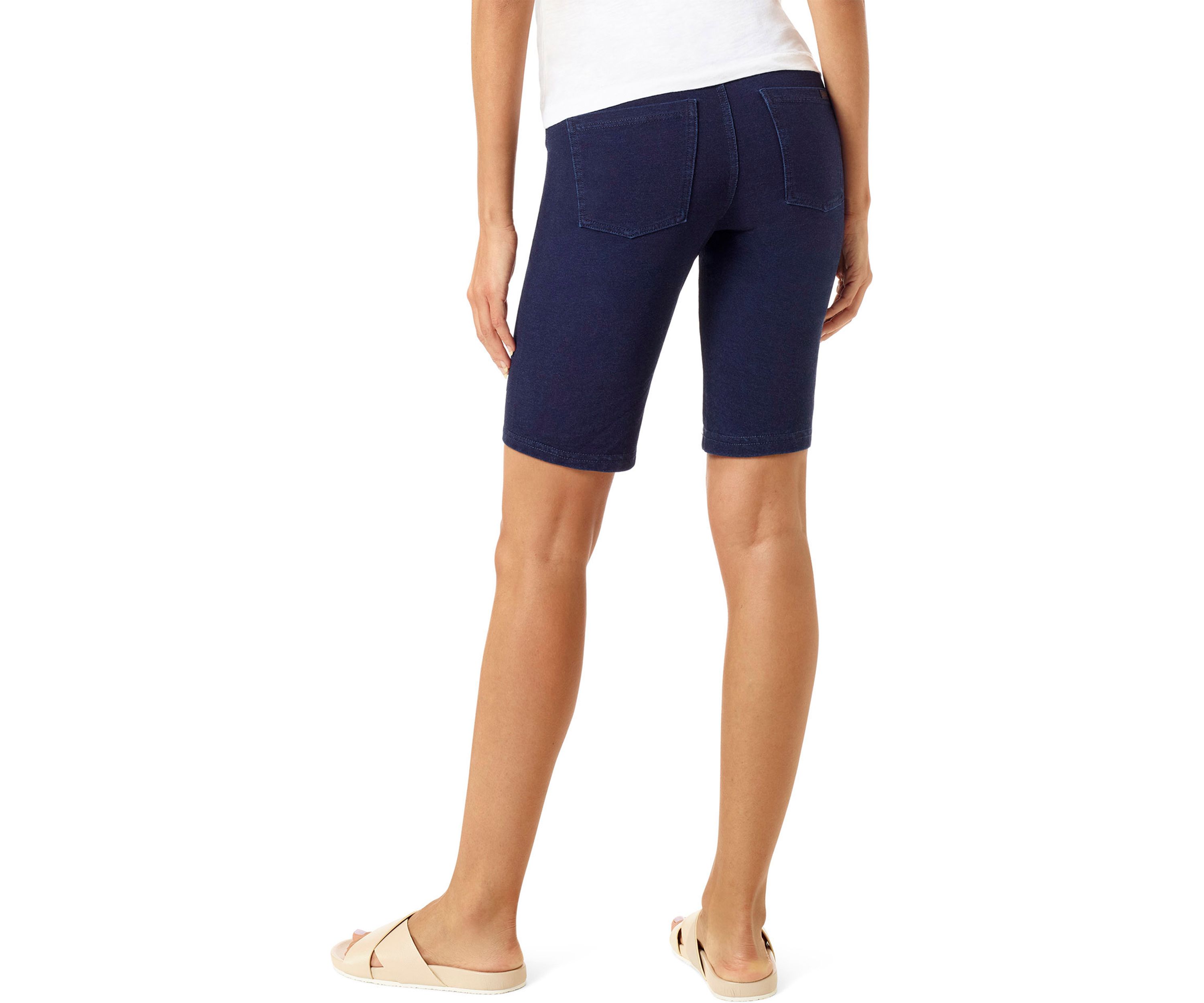 Game Changing Denim Bermuda Shorts