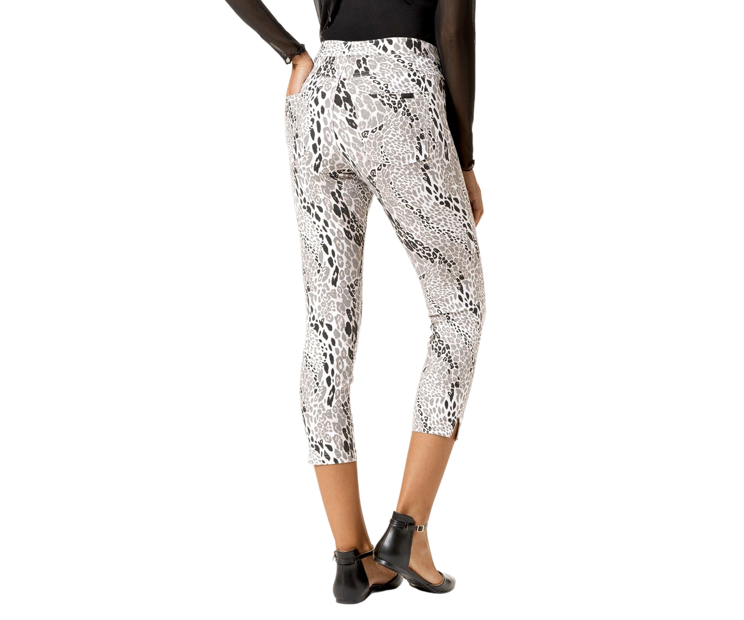 Leopard Essential Denim Capri Leggings