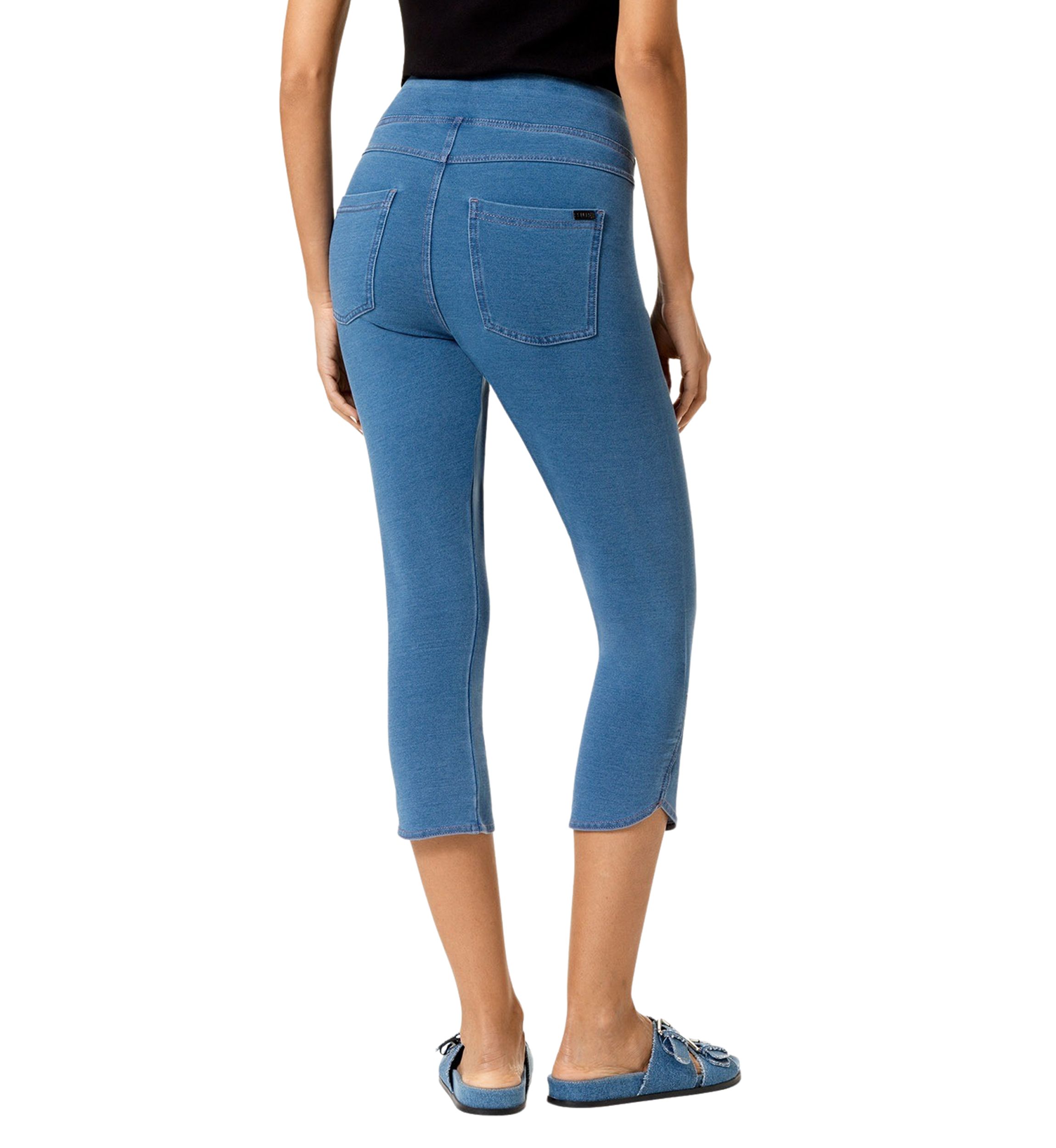 Tulip Hem Capri Leggings