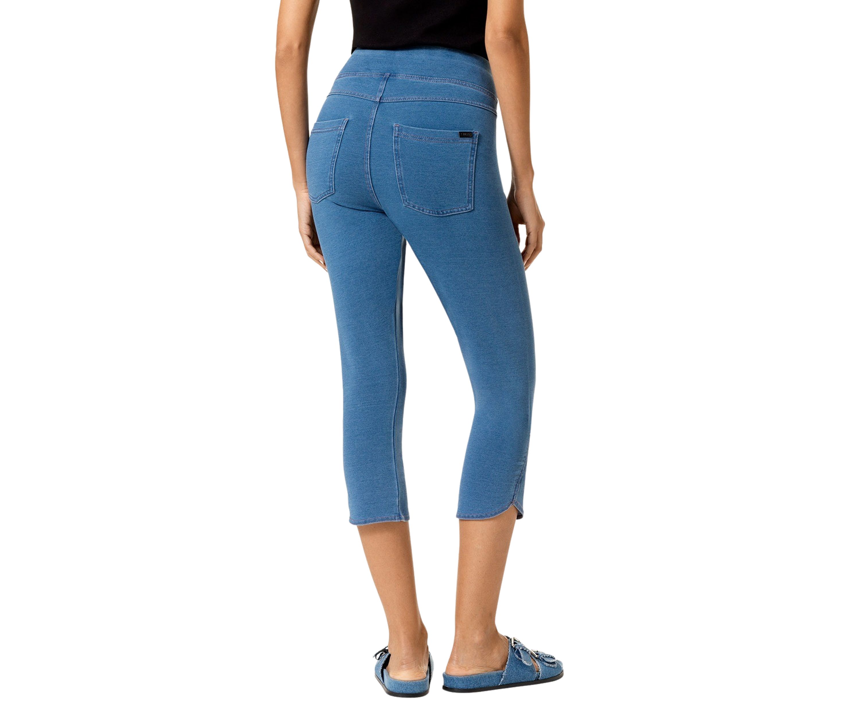 Tulip Hem Capri Leggings