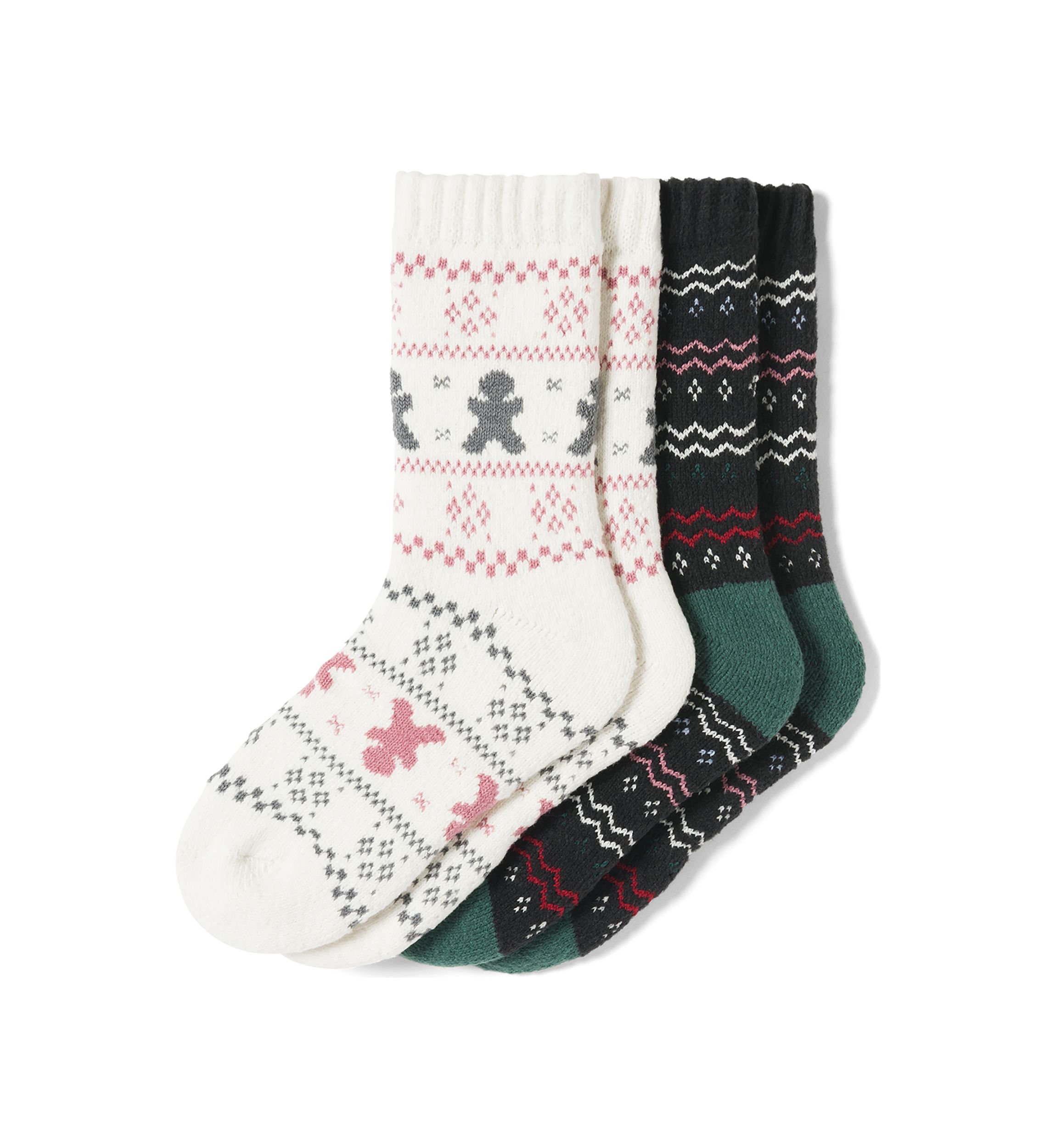 Tis The Season Cozy Crew 2 Pair Pack
