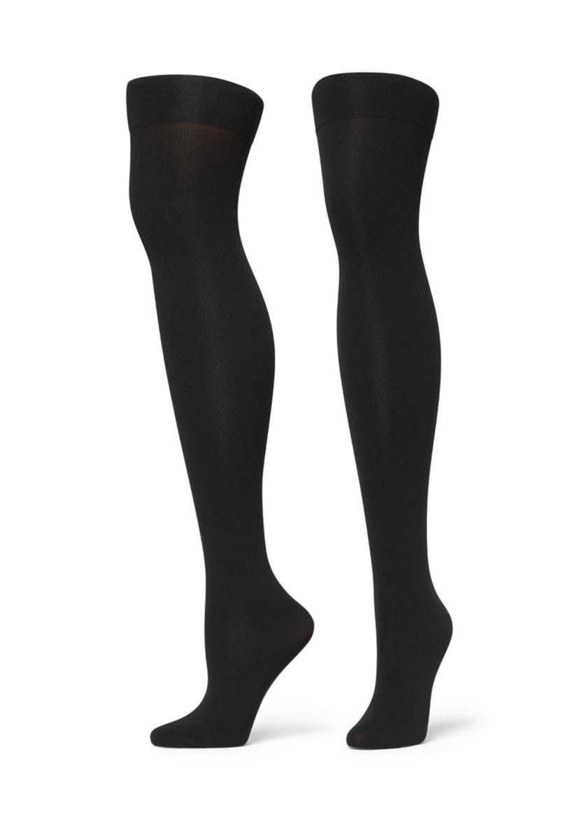 Opaque Over-the-Knee Socks