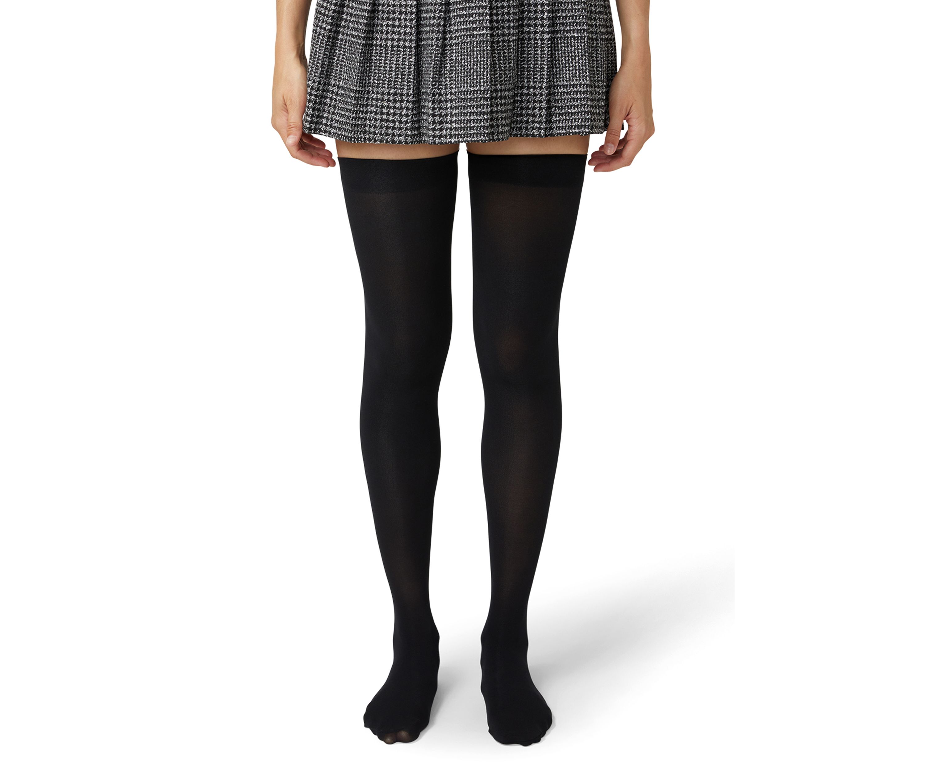 Opaque Over-the-Knee Socks