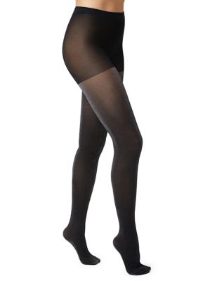 HUE Women's Metallic Tights