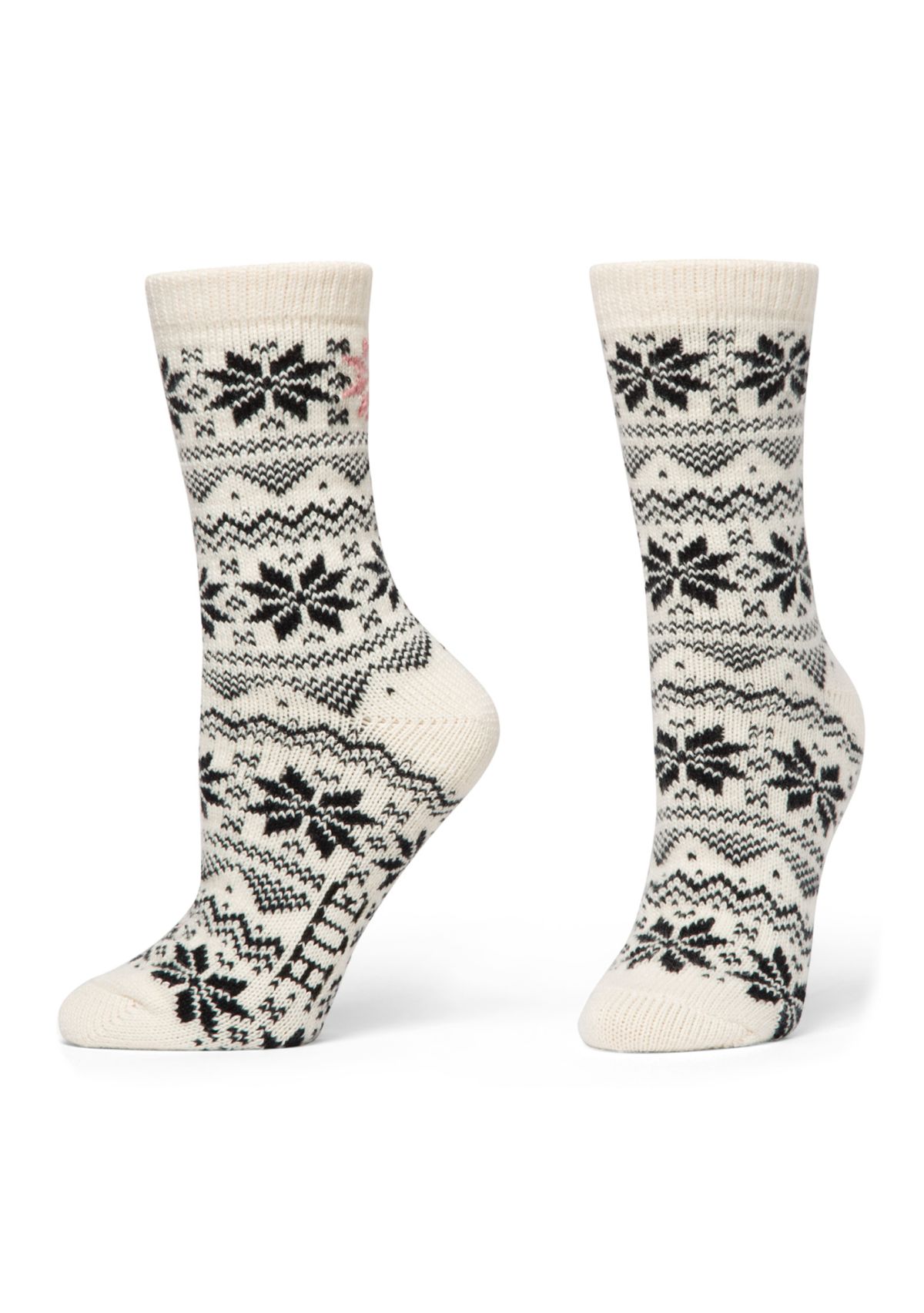Snowflake Crew Sock 2-Pair Pack