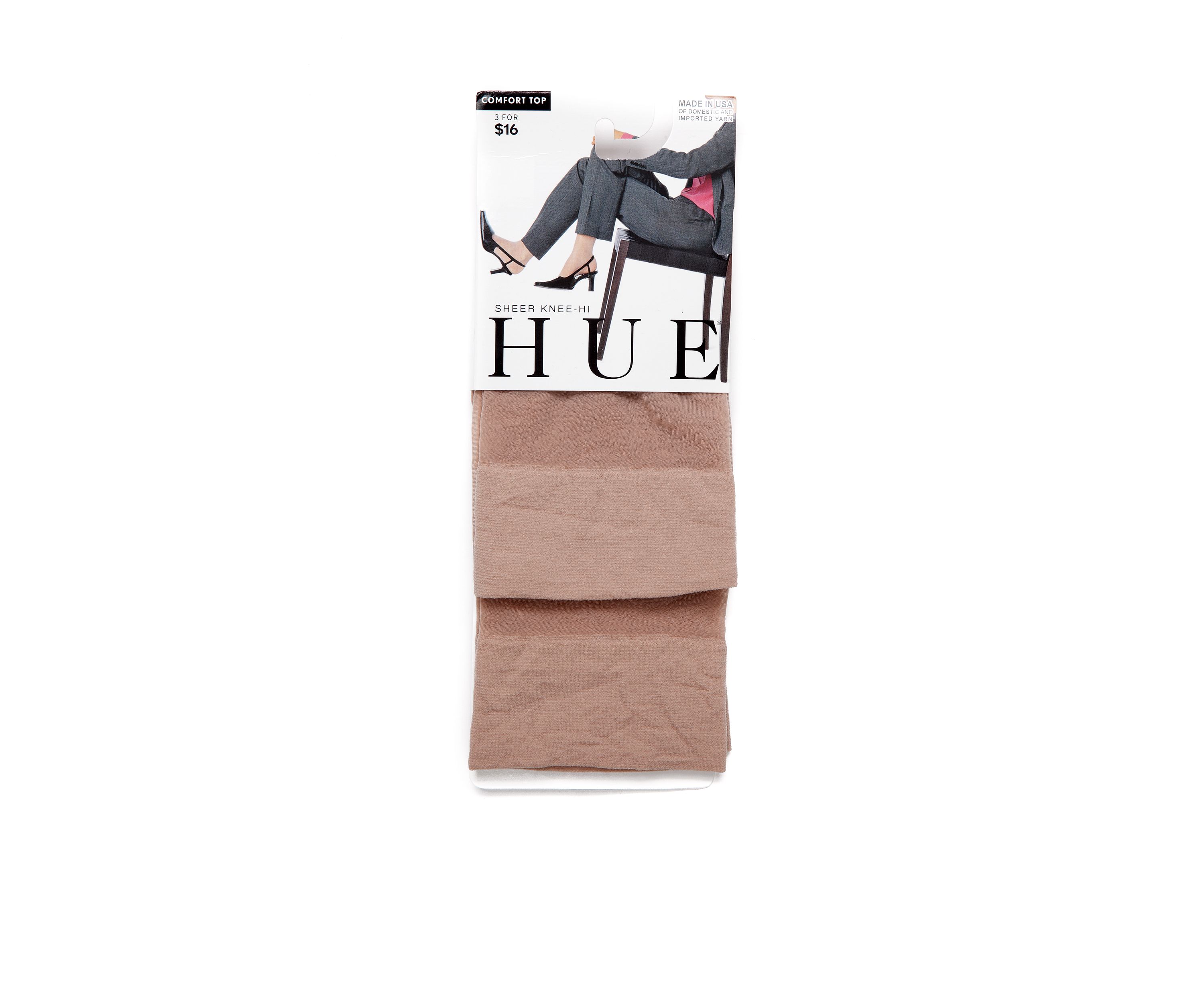 Sheer Knee High 2-Pair Pack Stockings