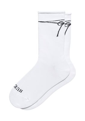 HUE Women's Jean Socks- Single Pair, 9 - 11