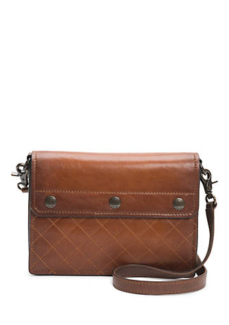 FRYE Samantha Quilted Leather Crossbody Bag 