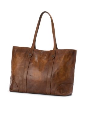 Frye Beige Melissa Shopper