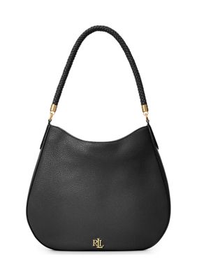 Lauren Ralph Lauren Pebbled Leather Charli Shoulder Bag | belk