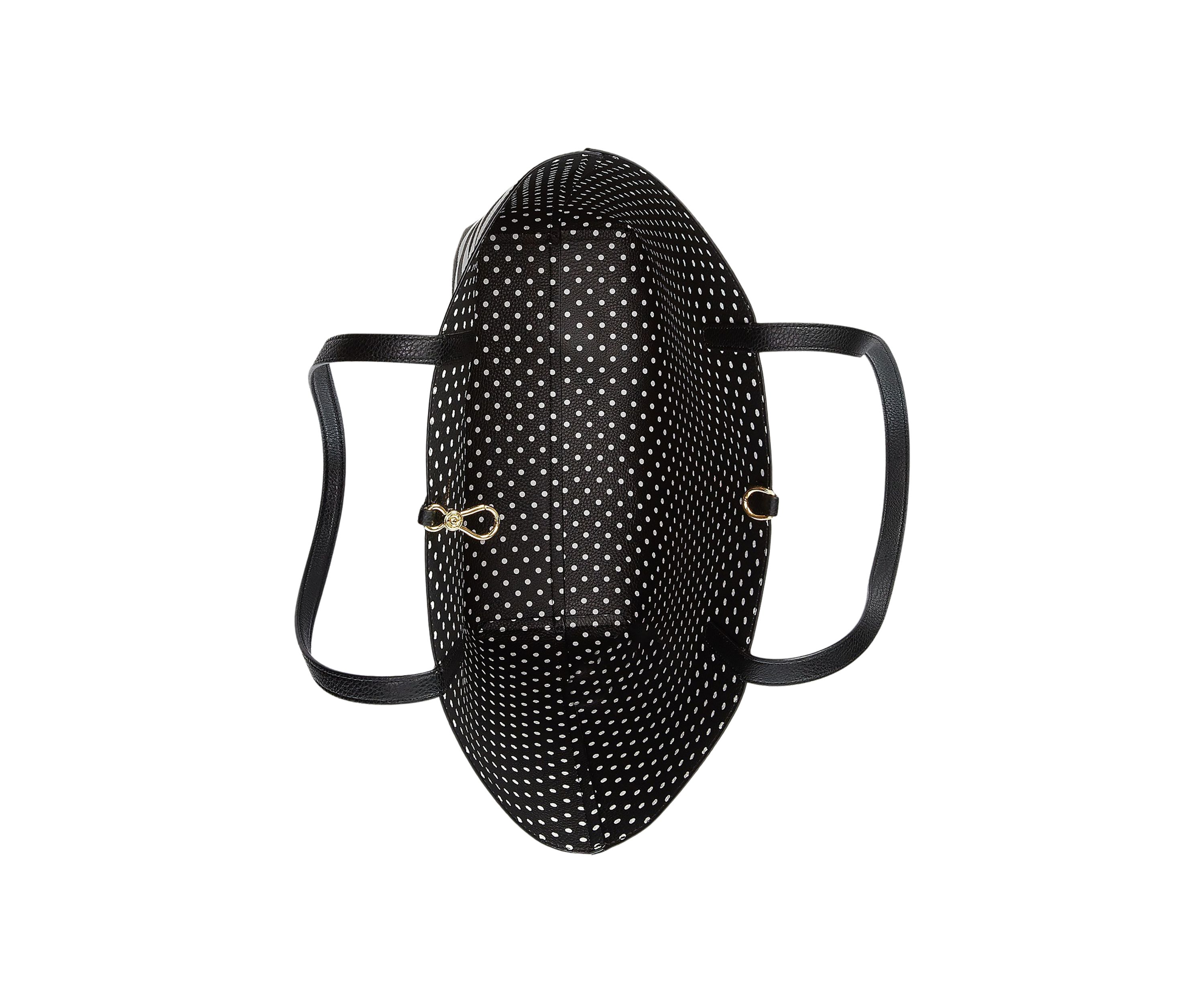 Faux-Leather Reversible Tote