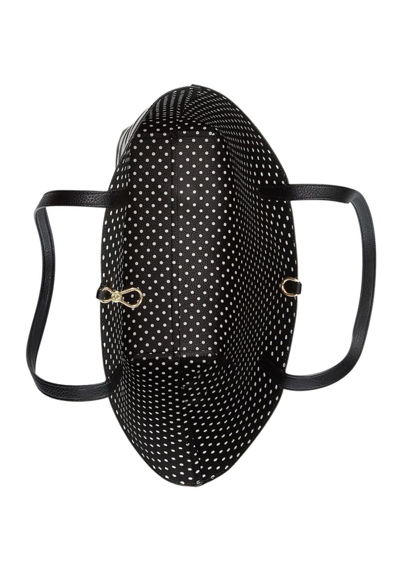 Faux-Leather Reversible Tote