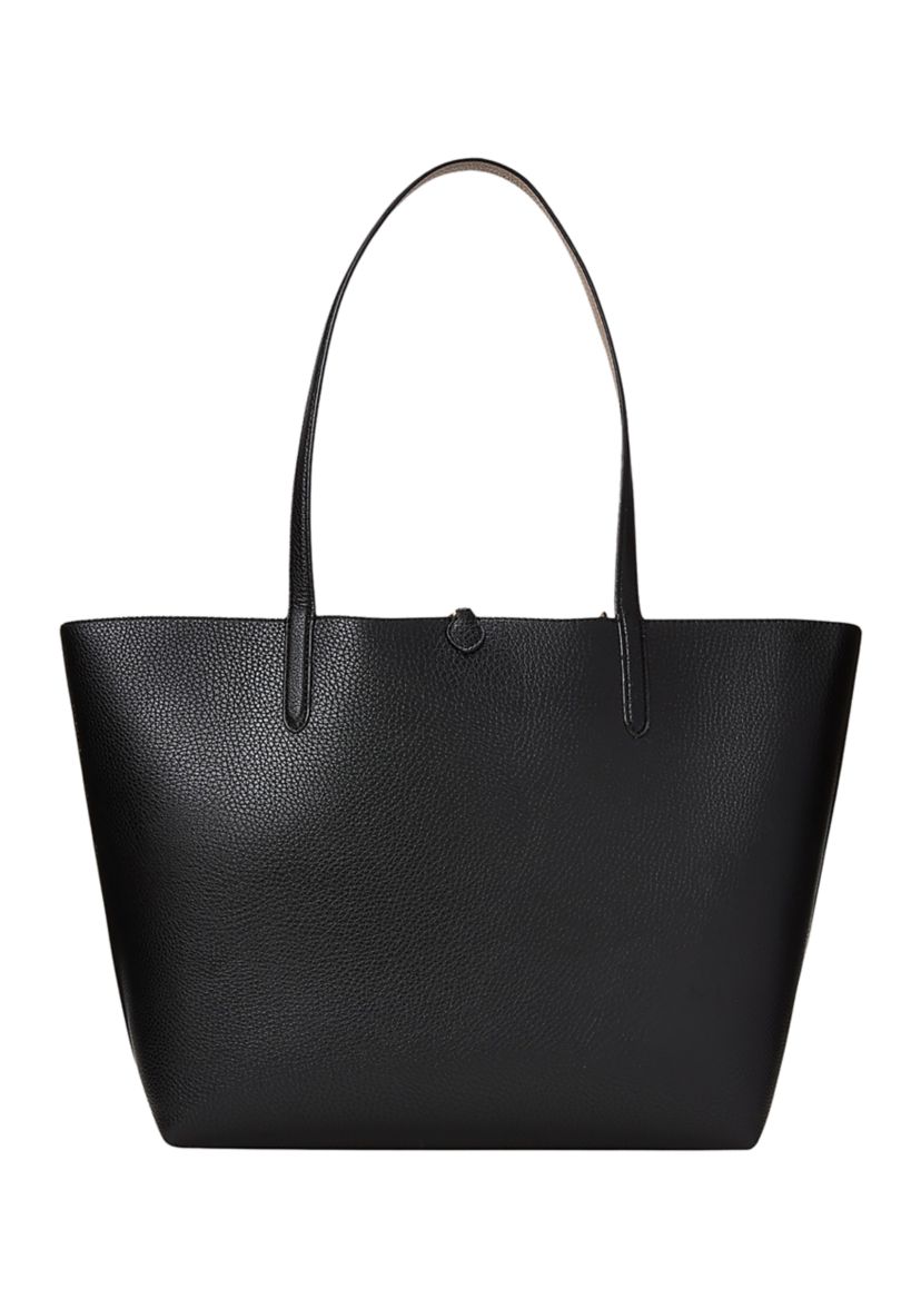 Faux-Leather Reversible Tote
