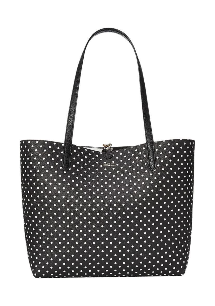 Faux-Leather Reversible Tote