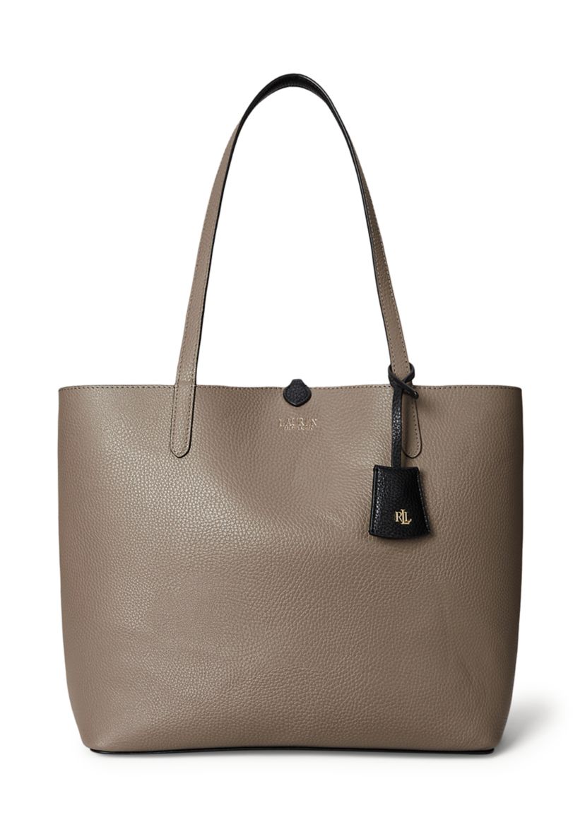 Faux-Leather Reversible Tote