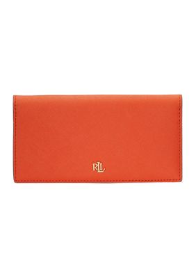 Fame Paris Premium Red Leather Slender Wallet Red Black Wallet