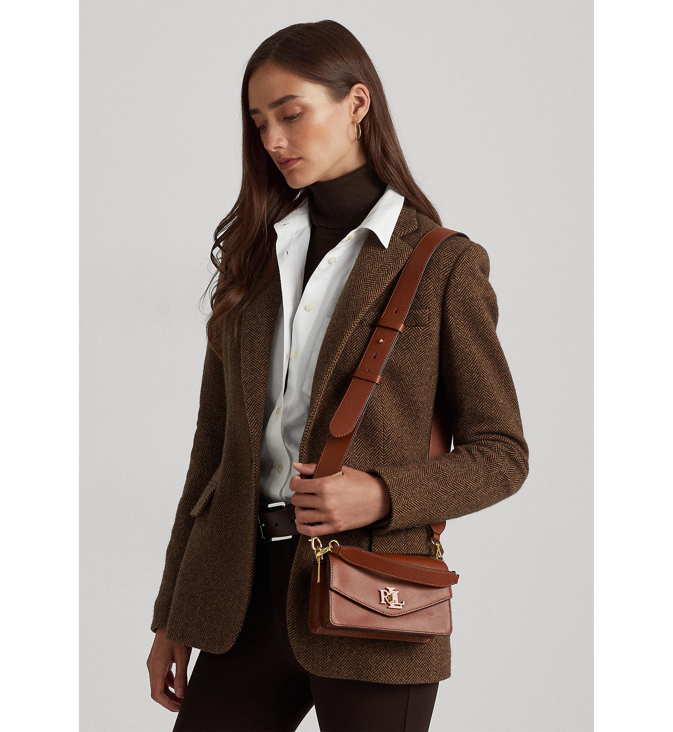Leather Small Tayler Crossbody Bag