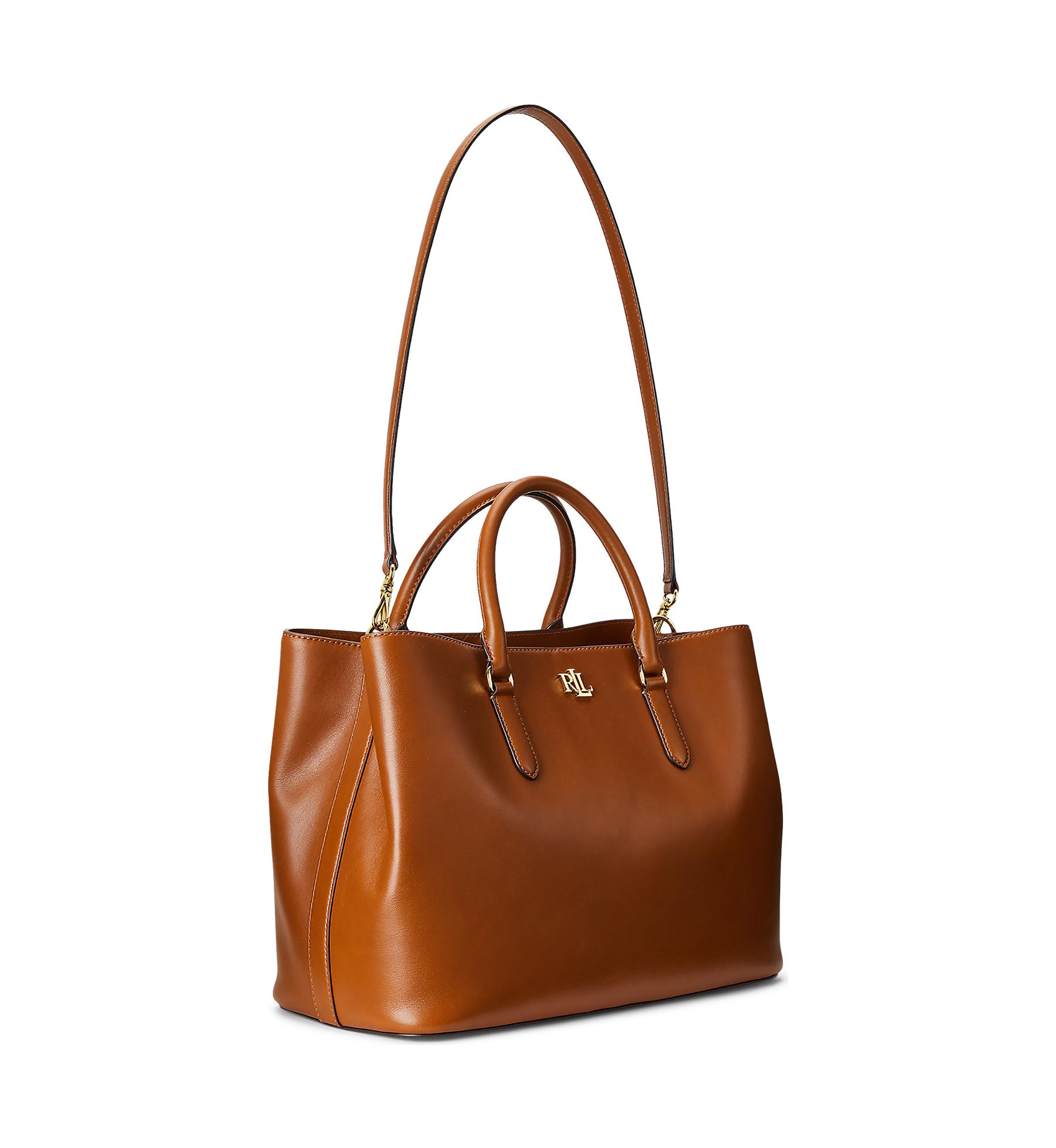 Leather Large Marcy Satchel
