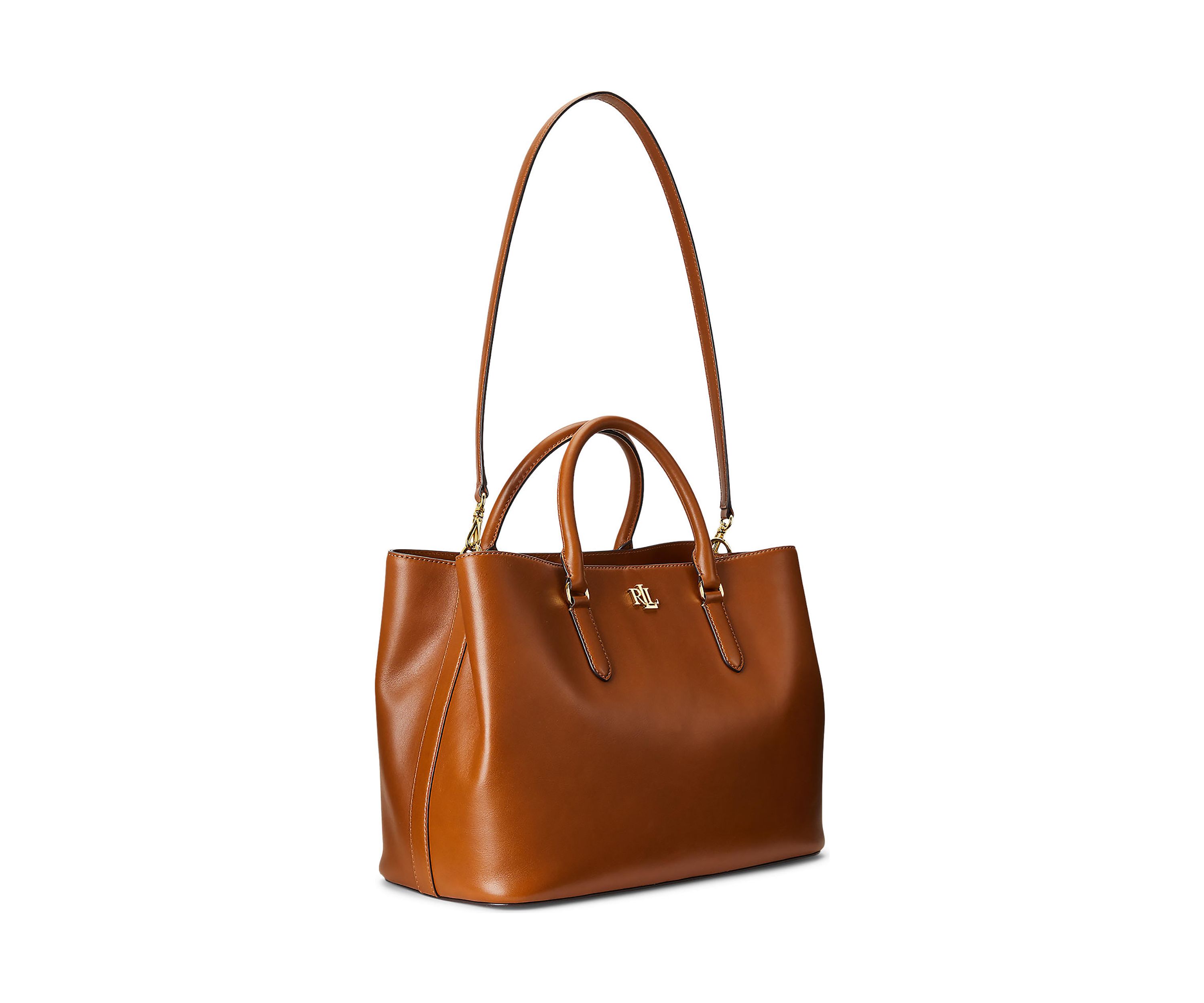 Leather Large Marcy Satchel