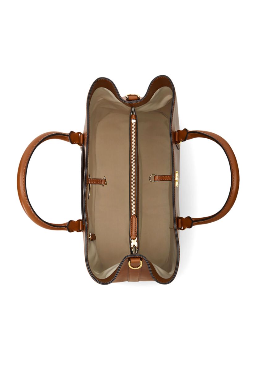 Leather Large Marcy Satchel