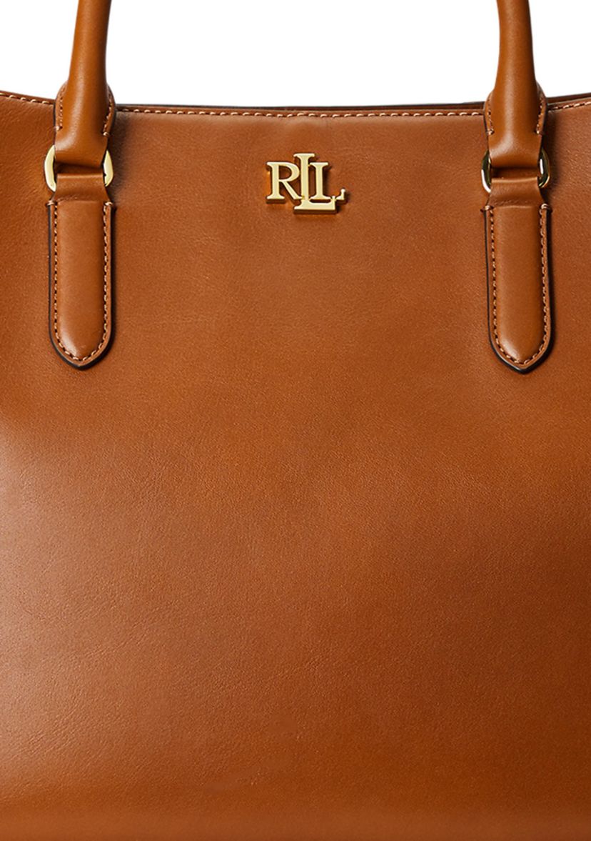 Leather Large Marcy Satchel