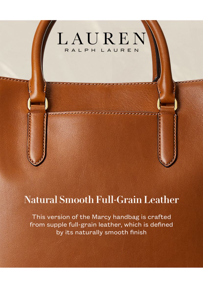 Leather Large Marcy Satchel