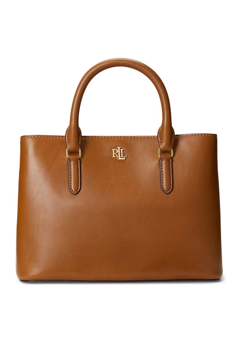 Lauren Ralph Lauren Leather Small Marcy Satchel | Belk