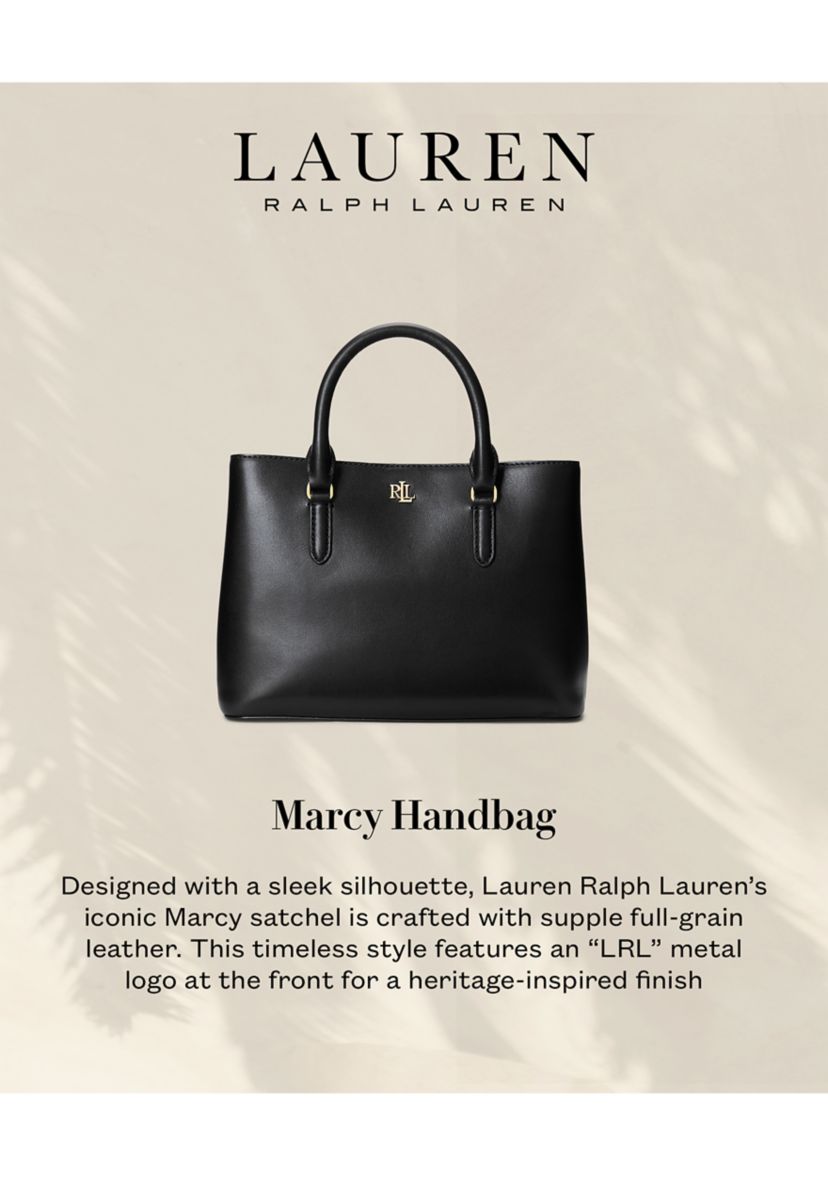 Leather Small Marcy Satchel