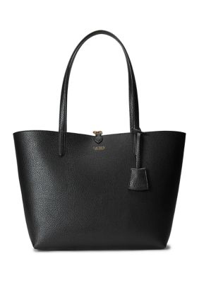 Lauren Ralph Faux-Leather Large Reversible Tote Bag | belk