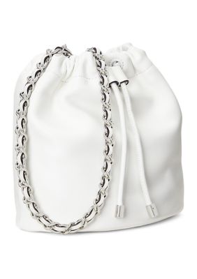 Lauren Ralph Lauren Nappa Leather Small Emmy Bucket Bag - Macy's