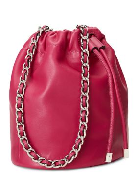 特別価格! Ralph Lauren Nappa レザー Small Emmy Bucket Bag 特別価格! Ralph Lauren Nappa レザー Small Emmy Bucket Bag
