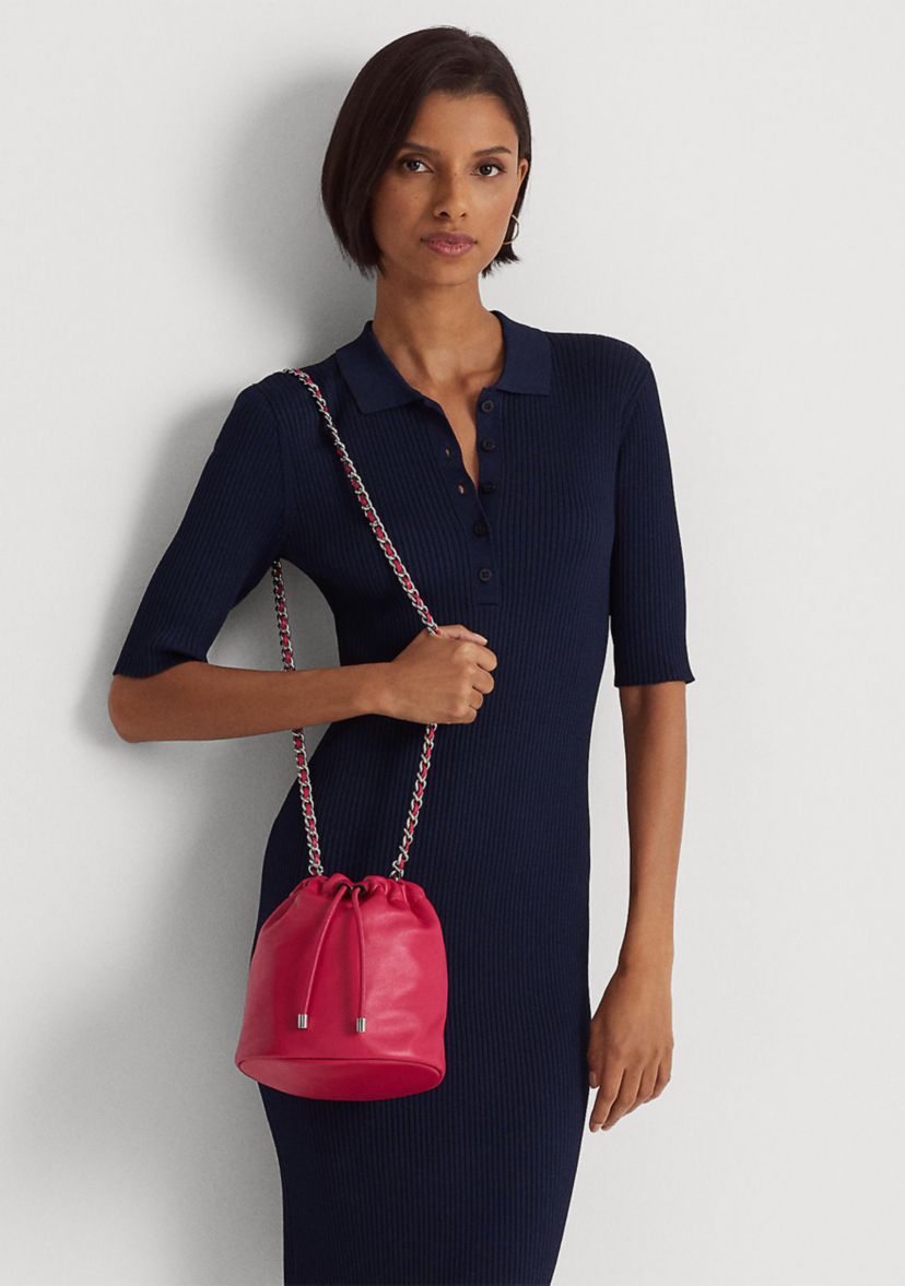 Nappa Leather Medium Emmy Bucket Bag