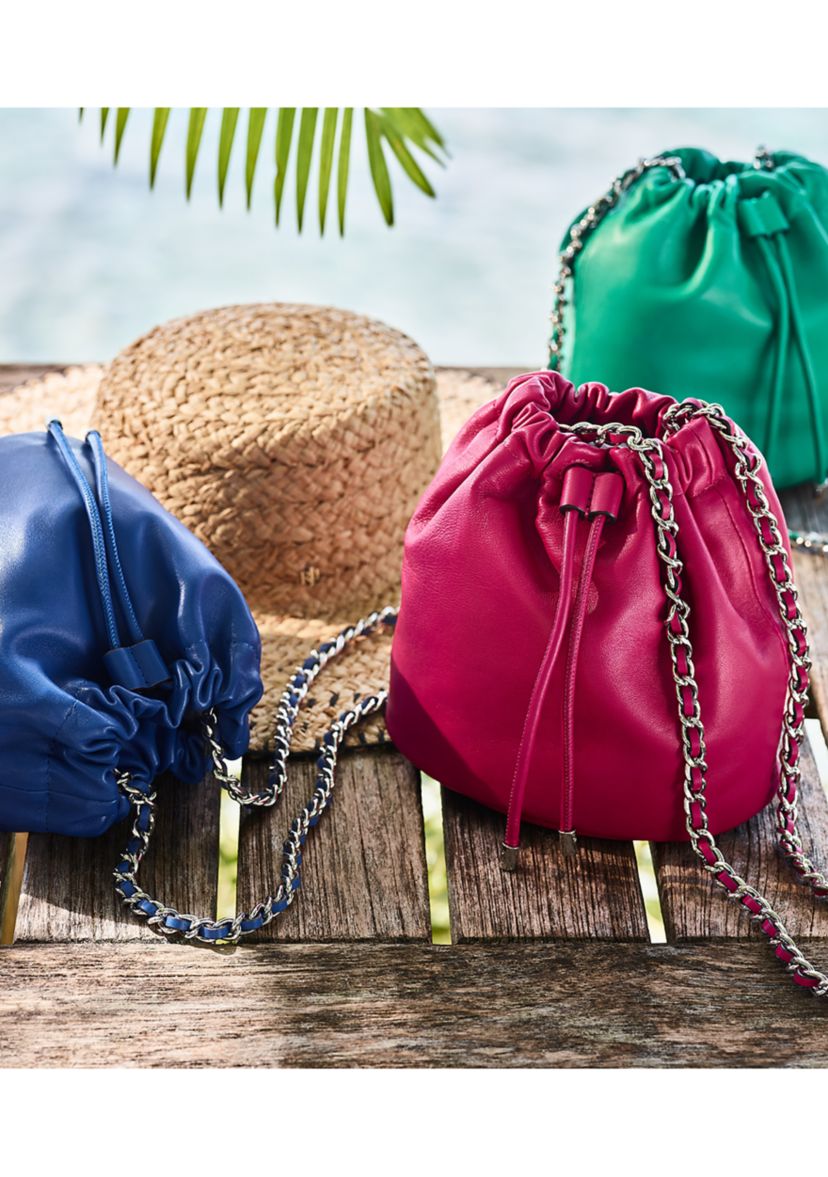 Nappa Leather Medium Emmy Bucket Bag