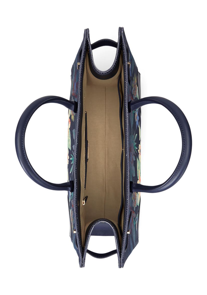 Print Canvas Large Devyn Tote Bag