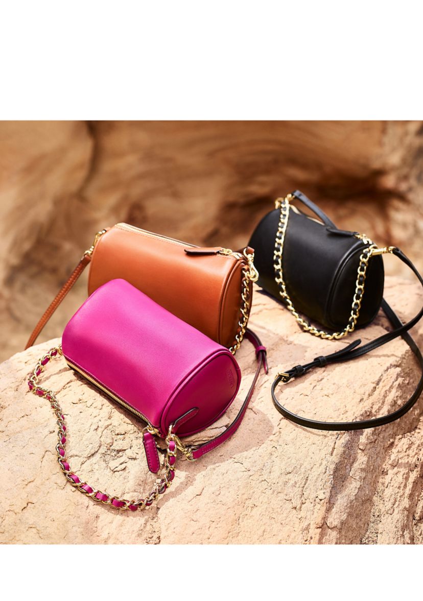 Nappa Leather Small Emelia Shoulder Bag