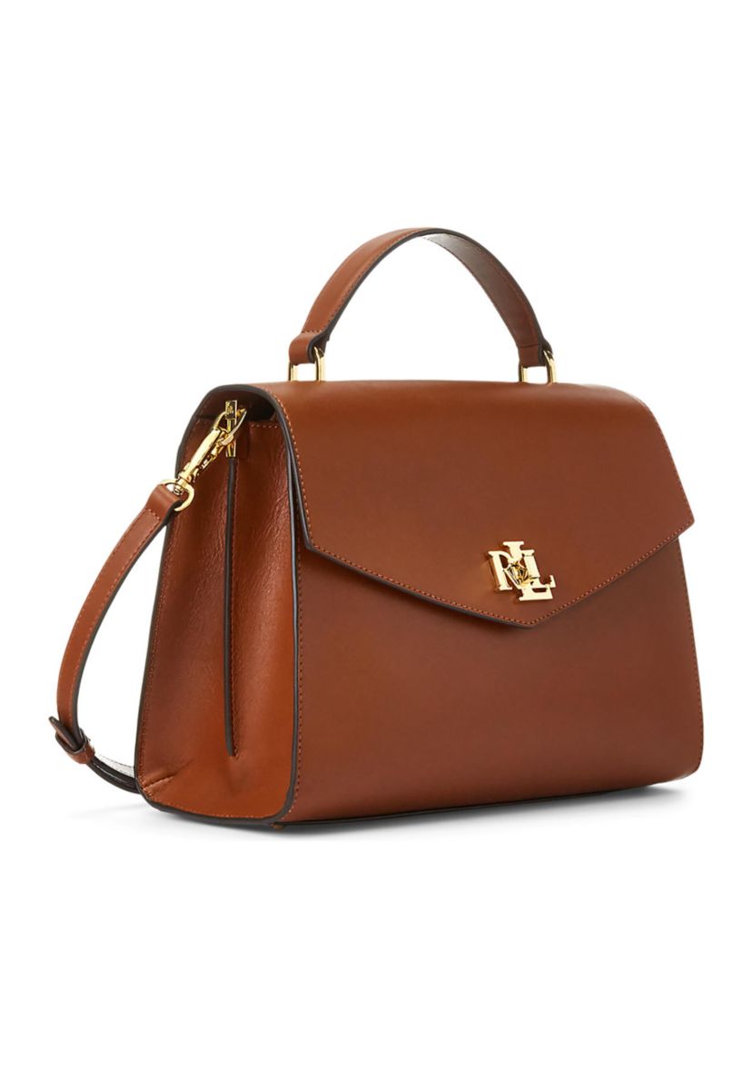 Leather Medium Farrah Satchel