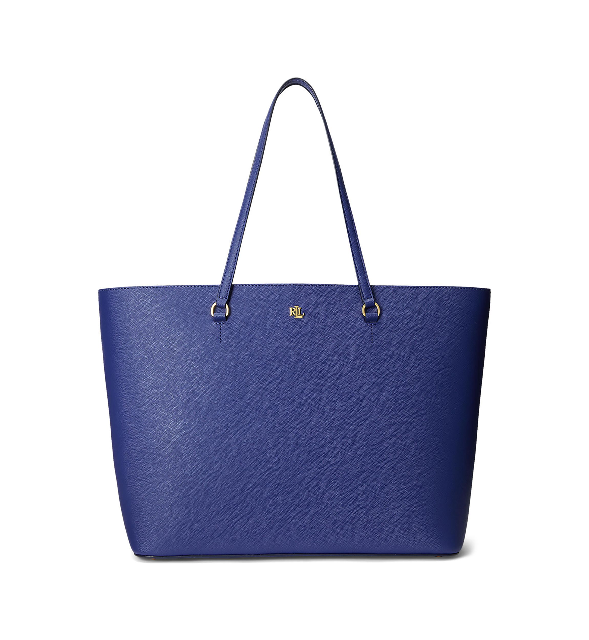 Crosshatch Leather Large Karly Tote Bag