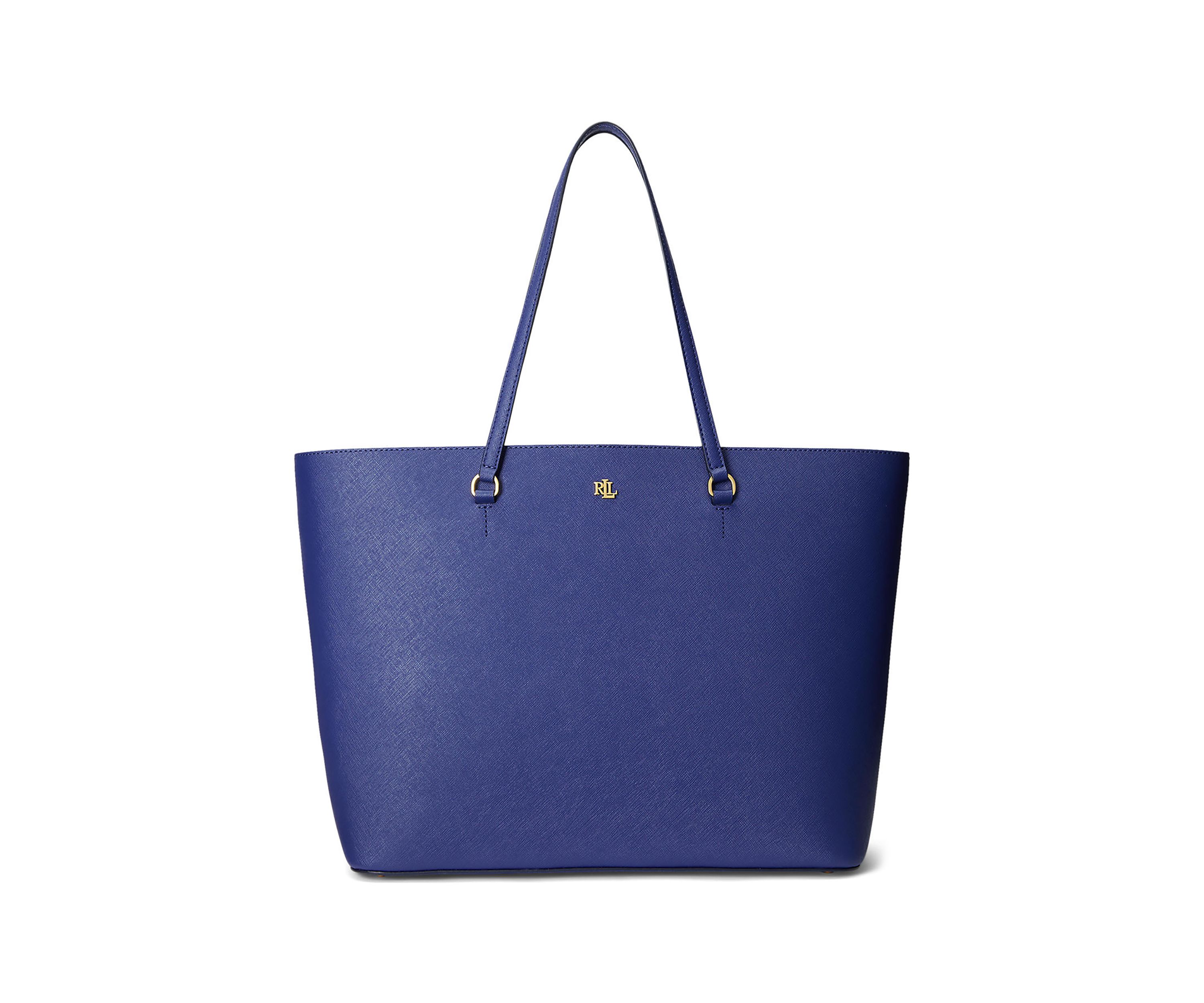Crosshatch Leather Large Karly Tote Bag
