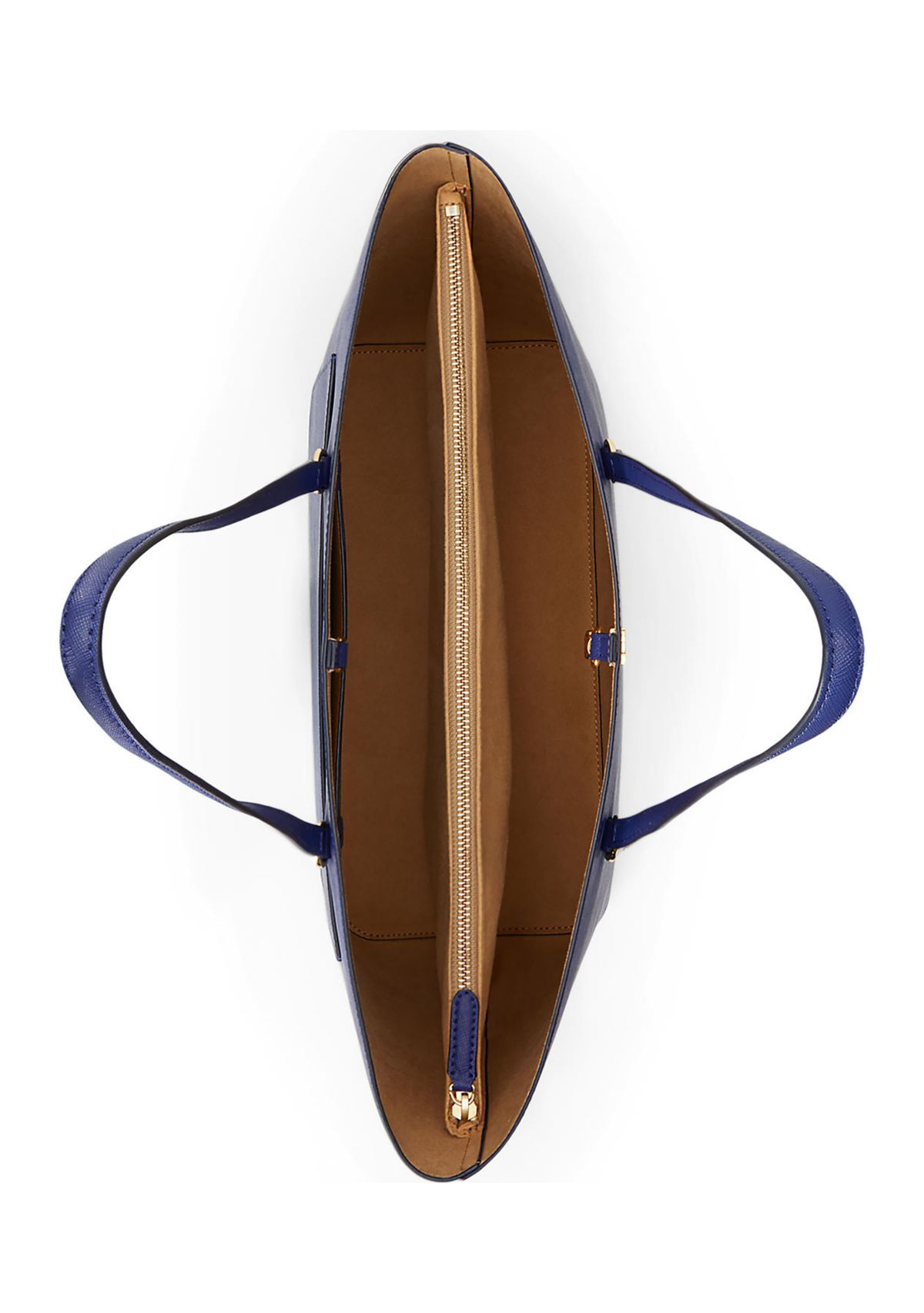 Crosshatch Leather Large Karly Tote Bag