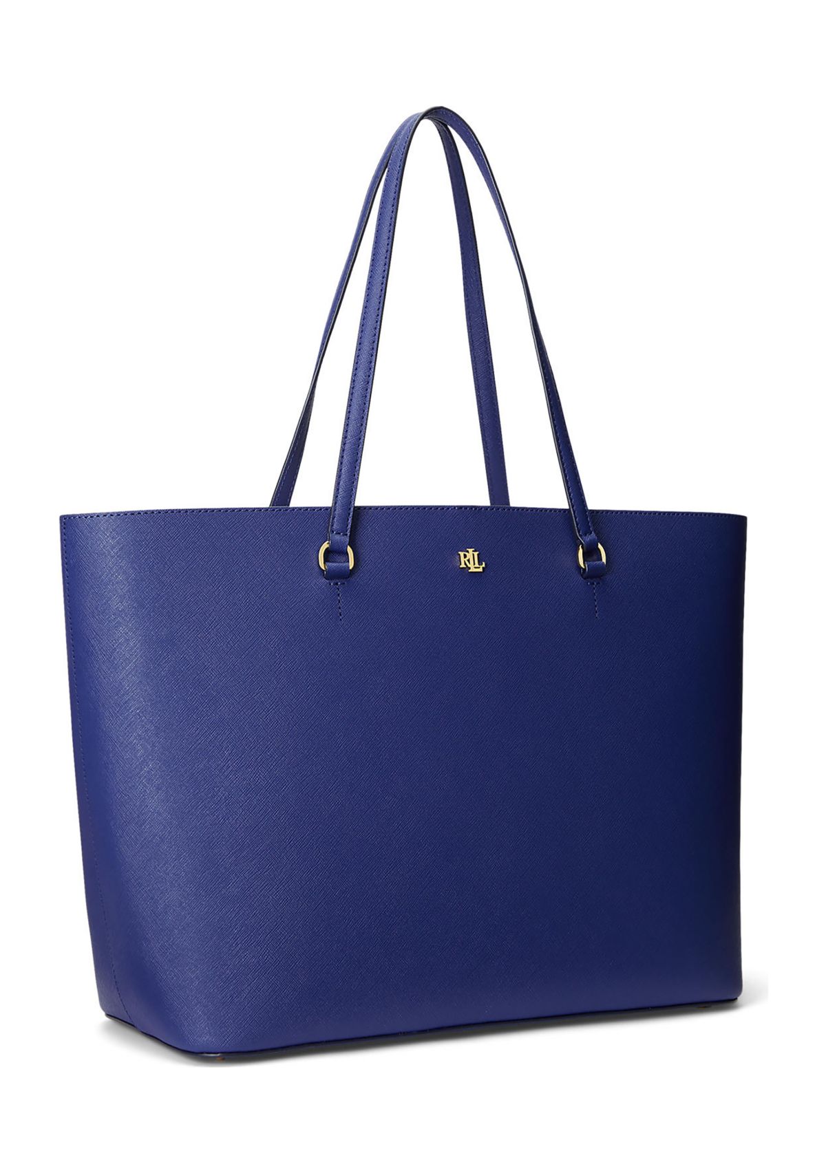 Crosshatch Leather Large Karly Tote Bag